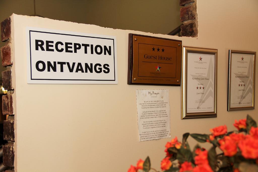 Rustenburg Guesthouse Zewnętrze zdjęcie